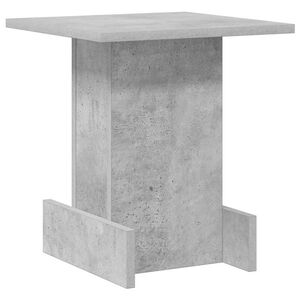 vidaXL Stranska miza Betonsko siva 35,5 x 35 x 40 cm Inženirski les
