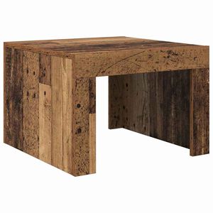 vidaXL Klubska miza Star les 50 x 50 x 35 cm Konstruiran les