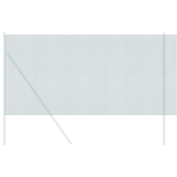 vidaXL Ograja z varjeno žico Zelena 0.5 x 100 m Jeklo