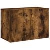 vidaXL Stenska TV omarica dimljen hrast 60x30x41 cm