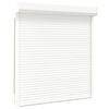vidaXL Rolo zaslon Bela 140 x 150 cm Aluminij in poliuretan