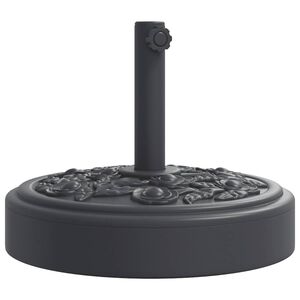 vidaXL Podstavek za senčnik za &Oslash;38/48 mm palice 25 kg okrogel