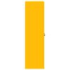 vidaXL Omarica za shranjevanje Gorčična rumena 60 x 40 x 140 cm Jeklo