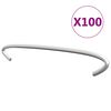 vidaXL Kavlji za gabion 100 kosov pocinkano jeklo 15 cm