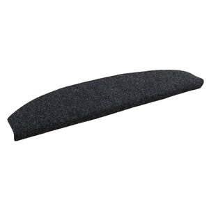 vidaXL Samolepilni stopni&scaron;čni tepihi 15 kos 80 x 24,5 x 3,5 cm Črna