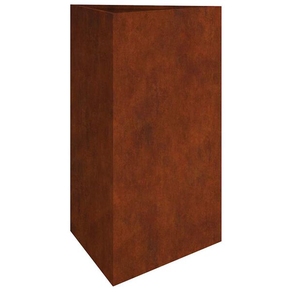 vidaXL Vrtno korito 50x43x75 cm corten jeklo