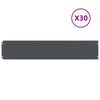 vidaXL Robovi trave 30 kos 20 x 103 cm Jeklo Antracit