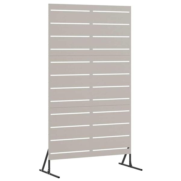 vidaXL Zaslonska za&scaron;čita Siva 100 x 50 x 180 cm