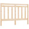 vidaXL Posteljno vzglavje 166x4x100 cm trdna borovina