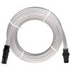 vidaXL Sesalna cev s PVC priključki prozorna 1" 10 m PVC