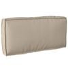 vidaXL Blazina Taupe 80 x 40 x 12 cm Oxford tkanina