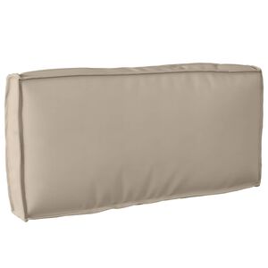 vidaXL Blazina Taupe 80 x 40 x 12 cm Oxford tkanina