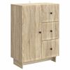 vidaXL Strani &scaron;al Sonoma hrast 66 x 34,5 x 90 cm Inženirski les