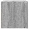 vidaXL Stenska TV omarica siva sonoma 30,5x30x30 cm