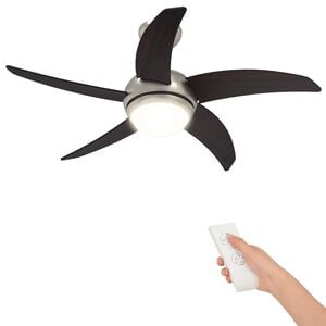 vidaXL Stropni ventilator s svetilko in daljinskim upravljalnikom