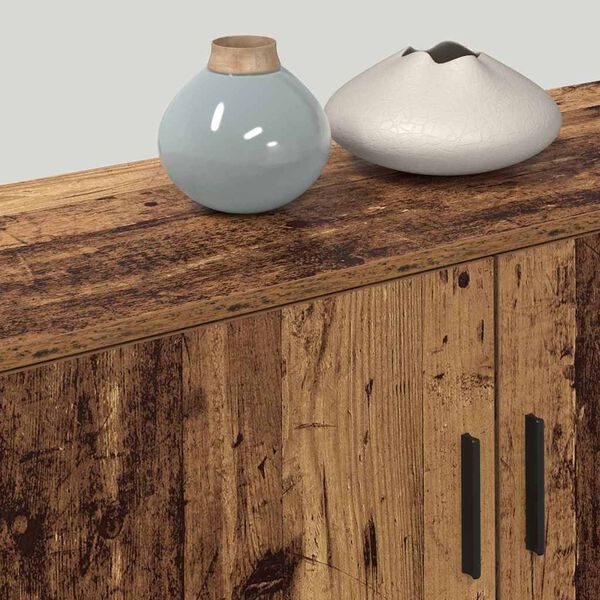 vidaXL Set stenskih televizijskih kabinetov 3 pcs Star les