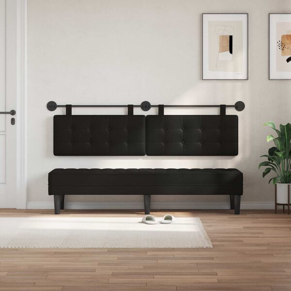 vidaXL Visoki naslon za glavo Namestitev na steno Umjetno usnje