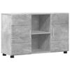 vidaXL Strani &scaron;al FLORIN 88,5 x 30,5 x 55,5 cm Betonsko siva
