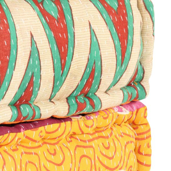 vidaXL Tabure 60x70x36 cm večbarvno blago