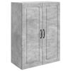 vidaXL Omara za steno Betonsko siva 66 x 34,5 x 90 cm Inženirski les