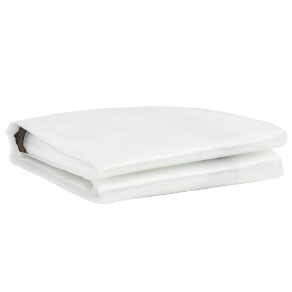 vidaXL Prozorna ponjava z očesci 2x3 m polietilen