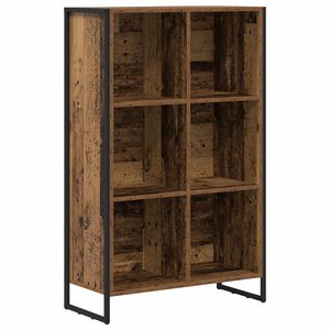 vidaXL Knjigovni omar 99,5 x 30 x 108,5 cm Inženirski les Star les