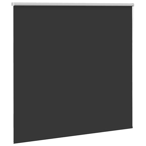 vidaXL Roleta Blackout Black 150x150 cm &Scaron;irina tkanine 146,6 cm