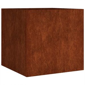 vidaXL Cvetlično korito 40x41x40 cm corten jeklo