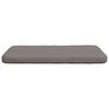 vidaXL Sedežne blazine 4 pcs Taupe 40 x 40 x 3 cm blago