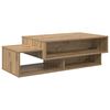 vidaXL Klubska miza Umetni hrast 105 x 50 x 32,5 cm Konstruiran les