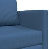 vidaXL Sofa postelja 110cm Modra blago