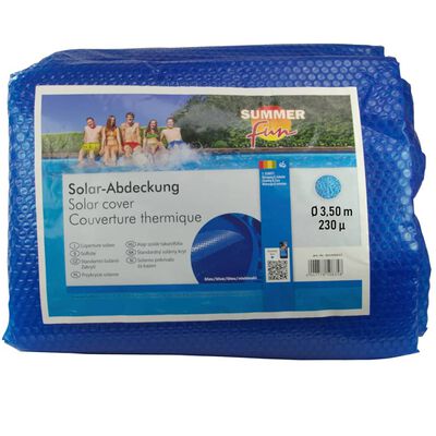 Summer Fun Solarno pokrivalo za bazen okroglo 350 cm PE modro
