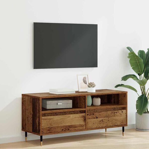 vidaXL TV omarica s predalom Star les 100 x 34,5 x 44,5 cm