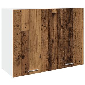 vidaXL Viseča omarica &ldquo;Lyon&rdquo; starinski les 80x31x60 cm inženirski les