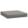 vidaXL Blazina za palete melanž temno siva 60x60x9,5 cm blago