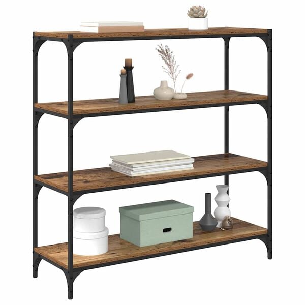 vidaXL Knjigovni omar Star les 100 x 33 x 100 cm