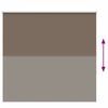 vidaXL Roleta zatemnjena kava 150x150 cm &Scaron;irina tkanine 146,6 cm
