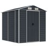 vidaXL Vrtna lopa antracit 191x215x198 cm pocinkano jeklo