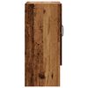 vidaXL Stenska omarica Old Wood 60x31x70 cm Inženirski les