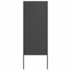 vidaXL Zaslon za zasebnost v vrtu Črna 50 x 140 cm Mnogi jeklo