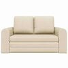 vidaXL Sofa postelja 60cm krema blago