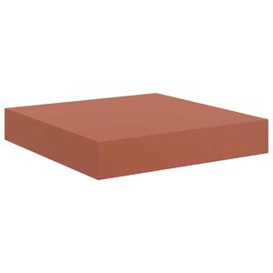 vidaXL Stenska polica Montaža za steno Rdeča 23 x 23,5 x 3,8 cm