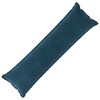 vidaXL Blazina z blazino HOUTEN Modra 40 x 145 cm Žamet