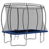 vidaXL Trampolin komplet pravokoten 274x183x76 cm 150 kg