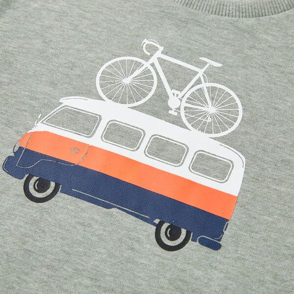 Otroški pulover svetlo kaki melange 116