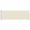 vidaXL Zložljiva stranska tenda za teraso 100x300 cm krem