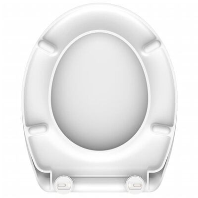 SCHÜTTE Deska za WC školjko WHITE duroplast