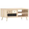 vidaXL Klubska mizica 90x45x40 cm trden mangov les
