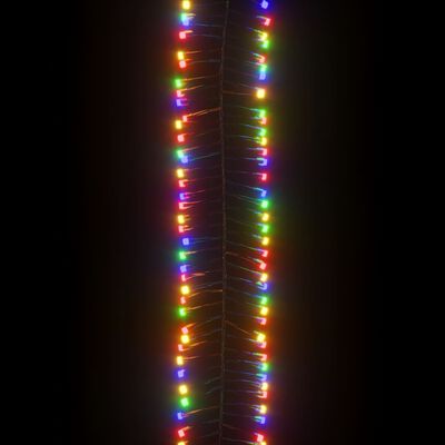 vidaXL LED veriga z 2000 LED lučkami pisana 17 m PVC