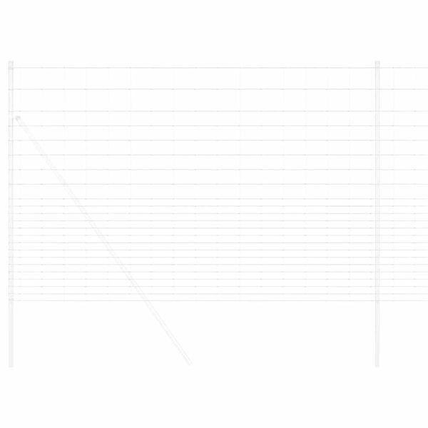 vidaXL Divja ograja Vroča cinkana 1000 x 150 x 0.18 cm elezo